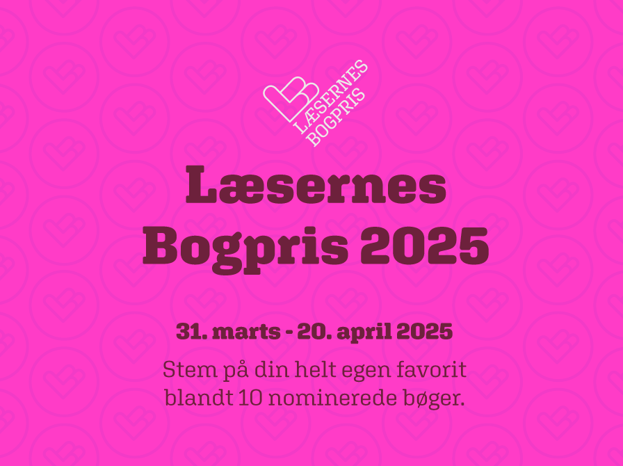 Læsernes Bogpris 2025 grafik